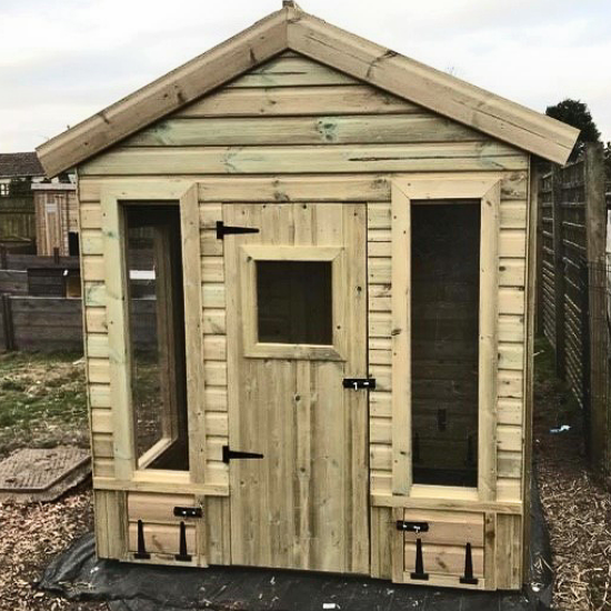 10ft x 6ft Tortoise Pavillion Shed
