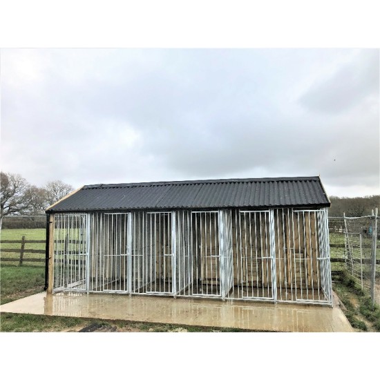 Sherlock 6 Bay Dog Kennel