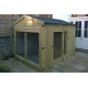 12ft Insulated Glenville Large Dog Kennel