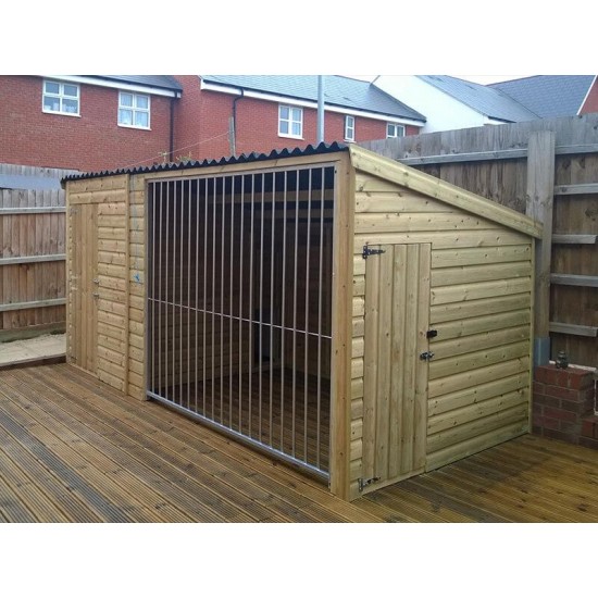 12ft Montgomery Dog Kennel