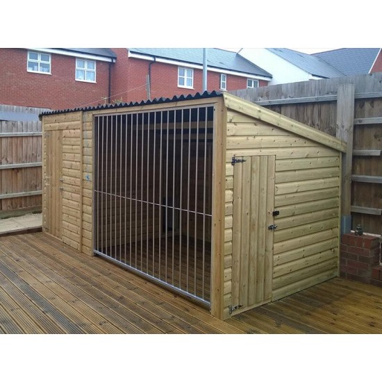 The Montgomery Large Dog Kennel – 8ft