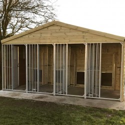 Willow Gun Dog Kennel – Standard - Insulated - 1 Kennel Bay