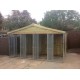 Willow Gun Dog Kennel – Standard - Insulated - 4 Kennel Bays