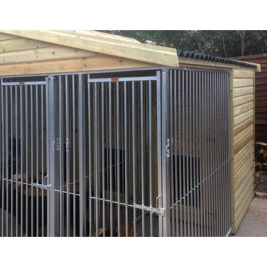 Willow Gun Dog Kennel – Standard - Insulated - 4 Kennel Bays