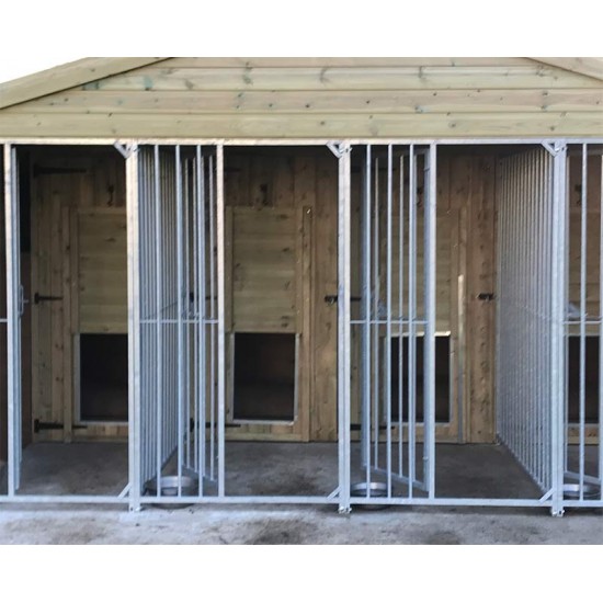 Willow Gun Dog Kennel – Standard - Insulated - 4 Kennel Bays